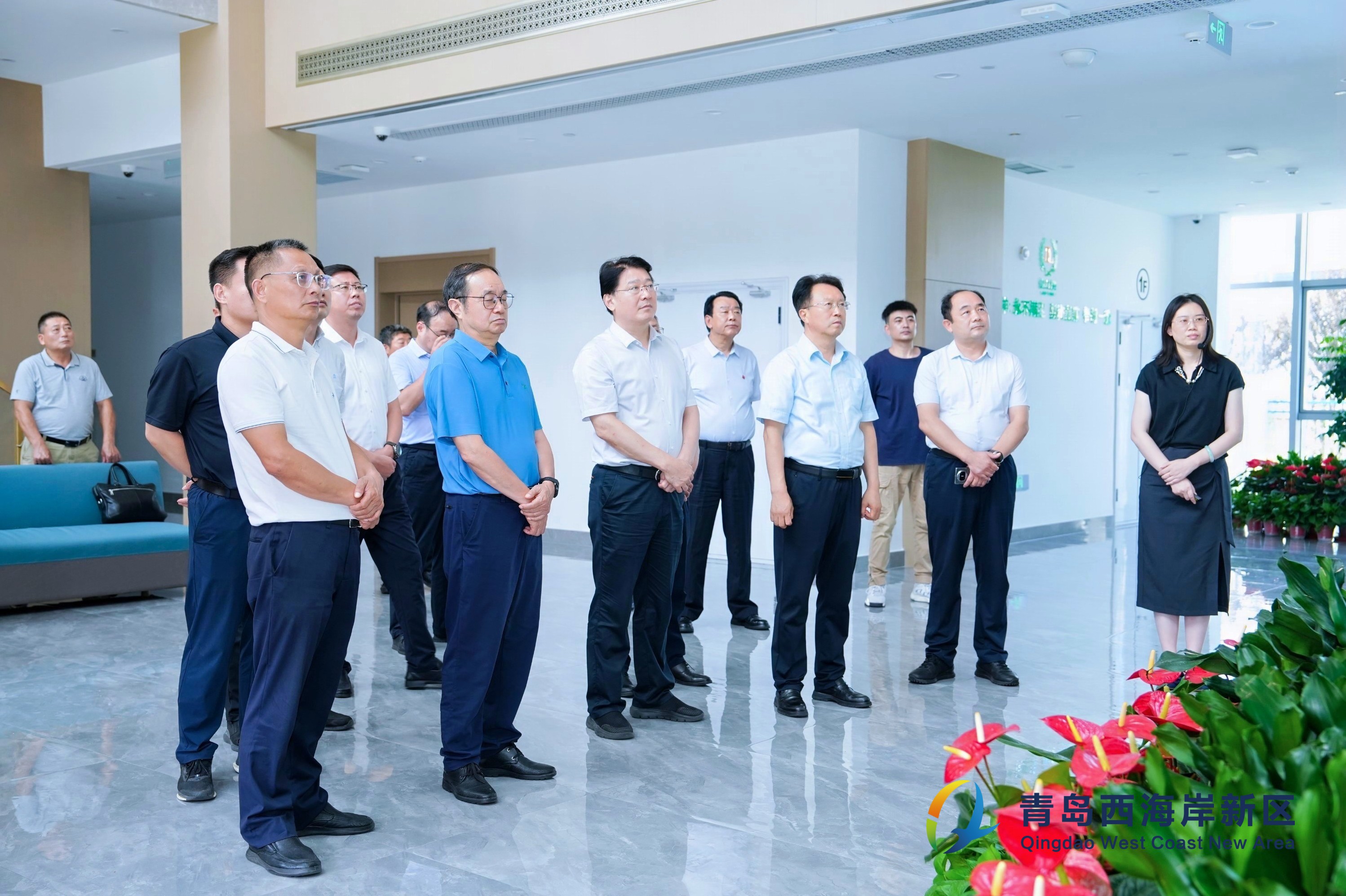 青島市“十五五”種業發展規劃暨青島國際種都建設研討會 與會領導、專家蒞臨集團青島供應鏈基地考察